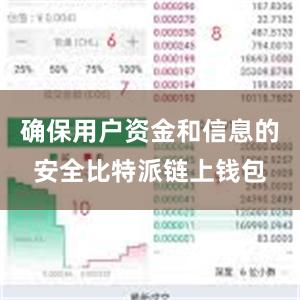 确保用户资金和信息的安全比特派链上钱包